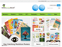 Tablet Screenshot of nutritioneducationstore.com